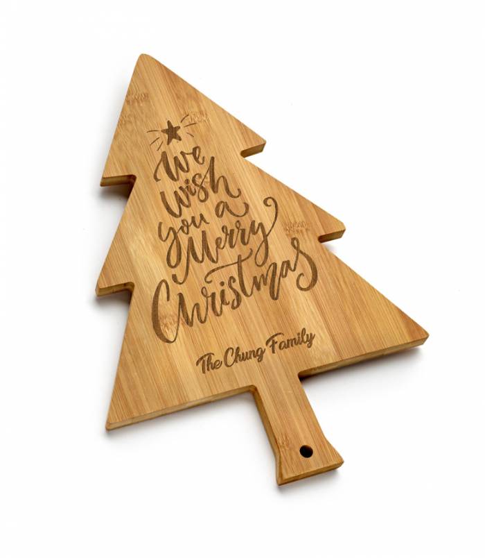 Christmas chopping/serving board